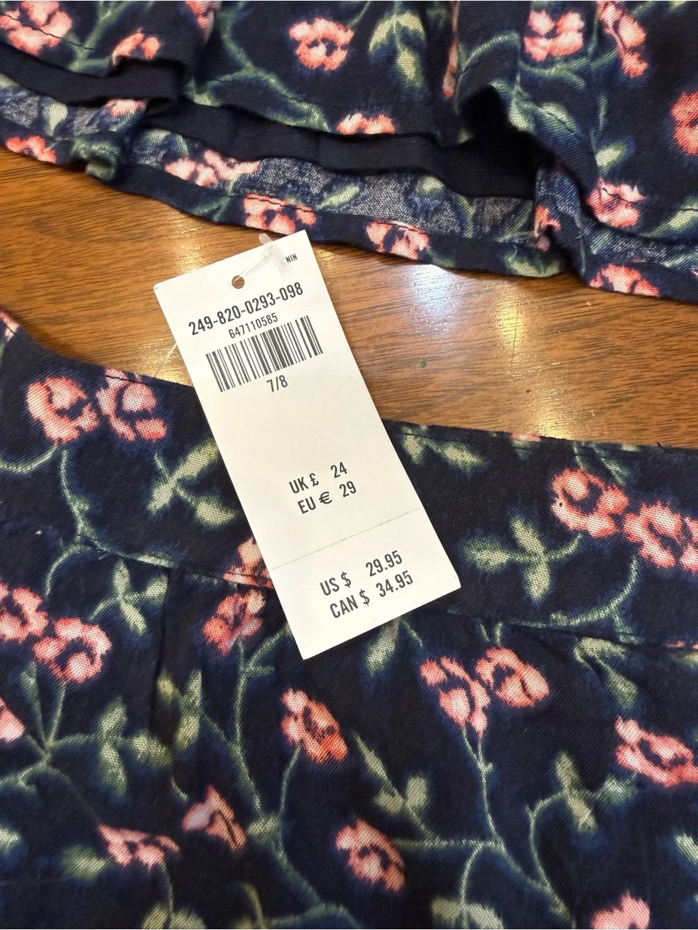 Abercrombie Kids Girls 2 piece Top and Skirt Set